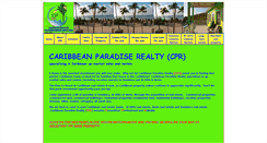 Desktop Screenshot of caribbeanparadiserealty.net